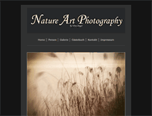 Tablet Screenshot of nature-art-photography.de